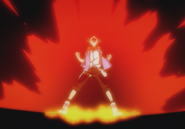Hiro Ryūgasaki activating Overflow.