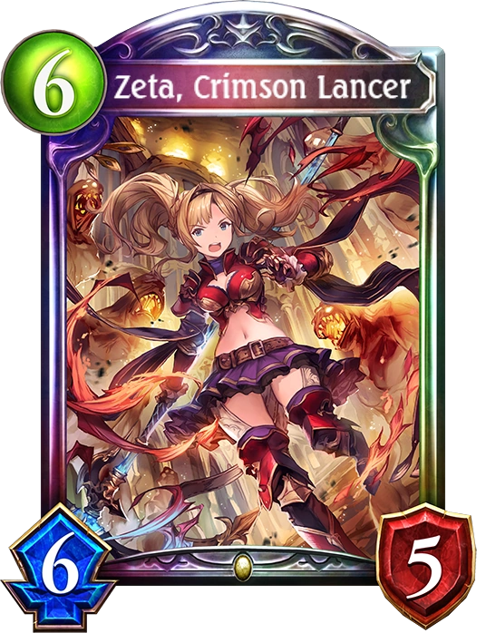 Zeta, Crimson Lancer | Shadowverse Wiki | Fandom
