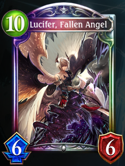 Shadowverse: Flame cards episode 36 - So does Lucifer count as an Angel or  a Fallen card? : r/Shadowverse