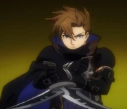 Assault Knight summoned in the anime series