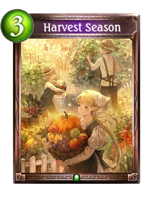 Harvest Season Shadowverse Wiki Fandom