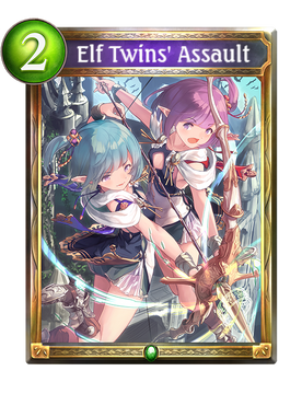 Elf Twins' Assault | Shadowverse Wiki | Fandom