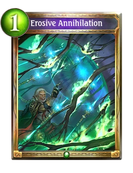 Erosive Annihilation