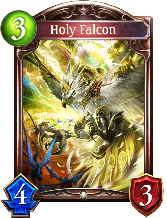 Shadowverse E33-Holy Falcon Holyflame Tiger by GiuseppeDiRosso on