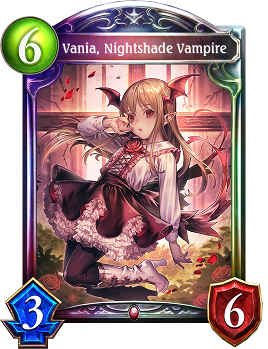 Vania Nightshade Vampire Shadowverse Wiki Fandom