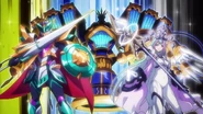 Mystic King, Valiant Fencer and Diamond Master in Shingan.