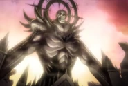 Skullfane summoned in the anime series