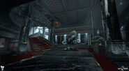 Mansion main hall concept art