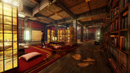 Inside the mansion