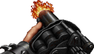 Firing Grenade Launcher