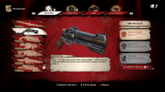 The Outlaw upgrade menu.