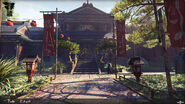 Yakuza Mansion entrance