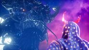 The Dragon confronting Hoji.