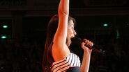 Lea Michele singing