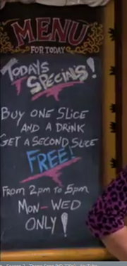 Crusty's Pizza Menu