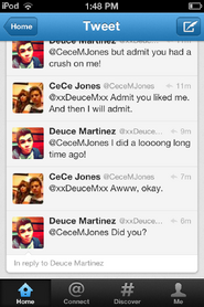 Cece and Deuce twitter convo part 5