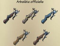 Arbalète officielle