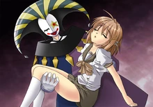 Captured Yoshida-san (捕らわれた吉田さん?)