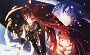 Illustration that the Flame Haze Shana figure was based on