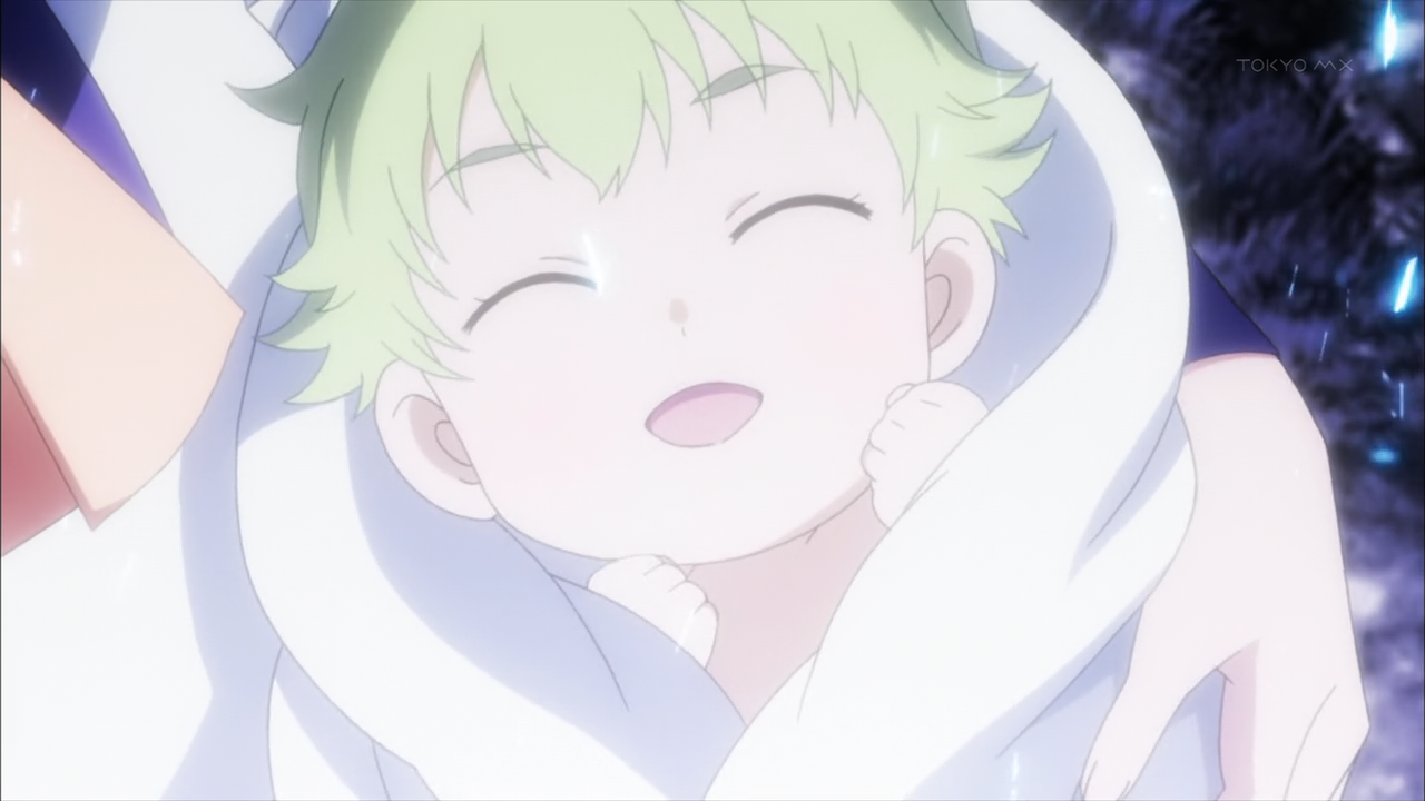 Featured image of post Green Hair Anime Child - The other two, not so much but green they are.