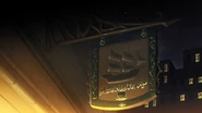 Outlaw Paris Branch's sign. The sign reads "A Paris Cafe"