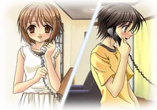 The Two of Them on the Phone (2人は電話中?)