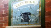 The sign at the front of Eastedge Foreign News