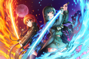 "Shana and the Hunter of Blue Flames" fully trained.