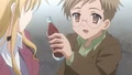 Yurii offering Margery a drink