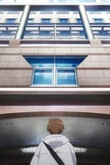 Keisaku Satō in front of Outlaw Tokyo Branch