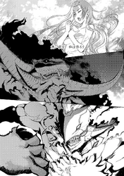 Mathilde singing to Alastor during the battle.