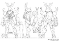 Ribesal line art by Denizen Designer Jun'ya Ishigaki
