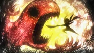 The Monster fought Khamsin