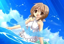 Yoshida-san by the Shore (波打ち際の吉田さん?)