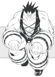 Blon's full appearance.