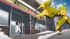 Naka-Oni attacks Yoh