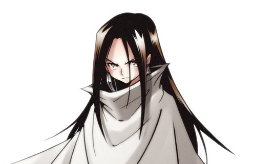 SK2 Shaman king anime manga main characters yoh asakura holding