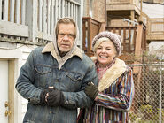 Frank and his second love Queenie Slott.