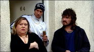 Maguire family, taken from Episode 6 Series 3. Mimi, Donny and Shane