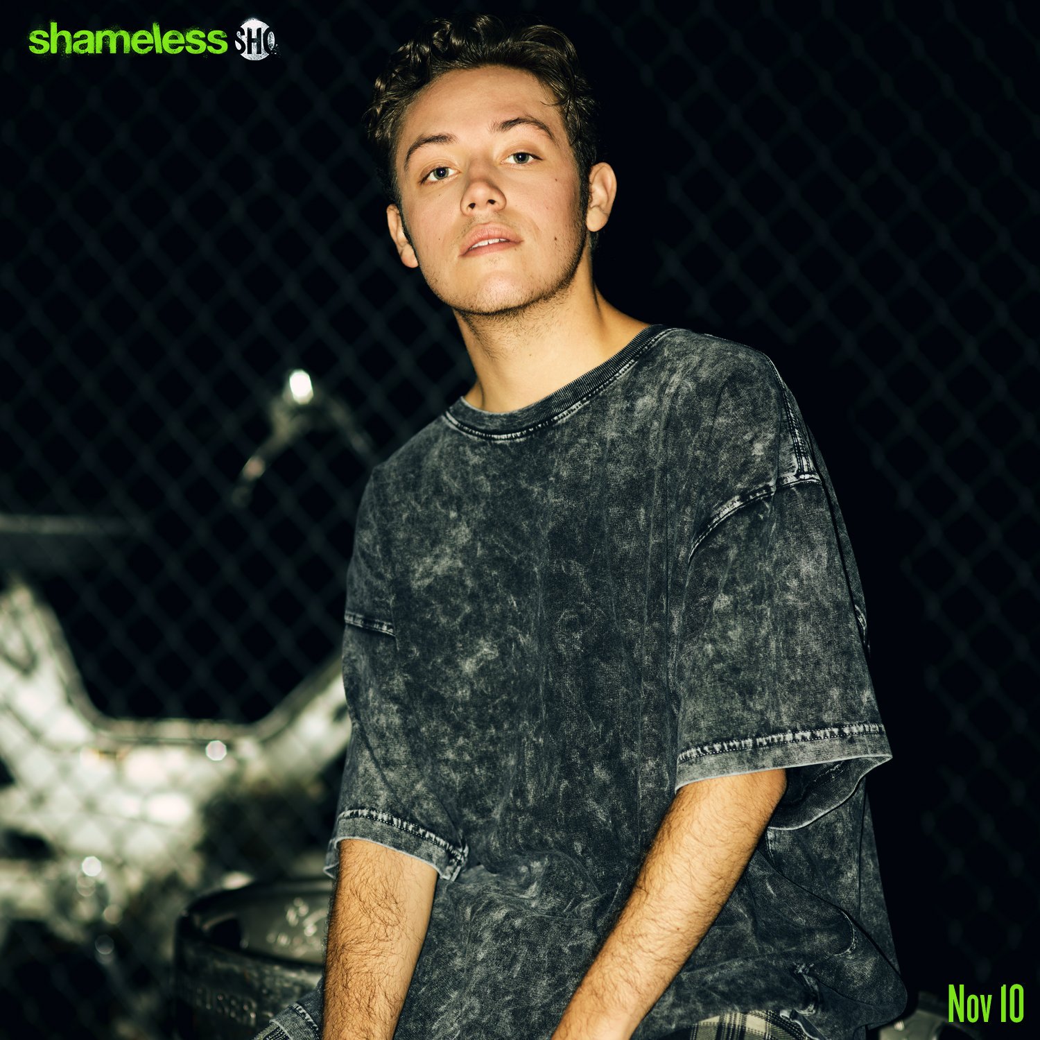 New Carl Gallagher From Hit TV Comedy Series Shameless CD Clock Actor Nice! 