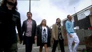 Maguire family's climatic entrance in the first episode of Series 4. With the return of Shane, Mimi, and Paddy, with unnamed extras assumed (but not confirmed) to be Joey and Donny