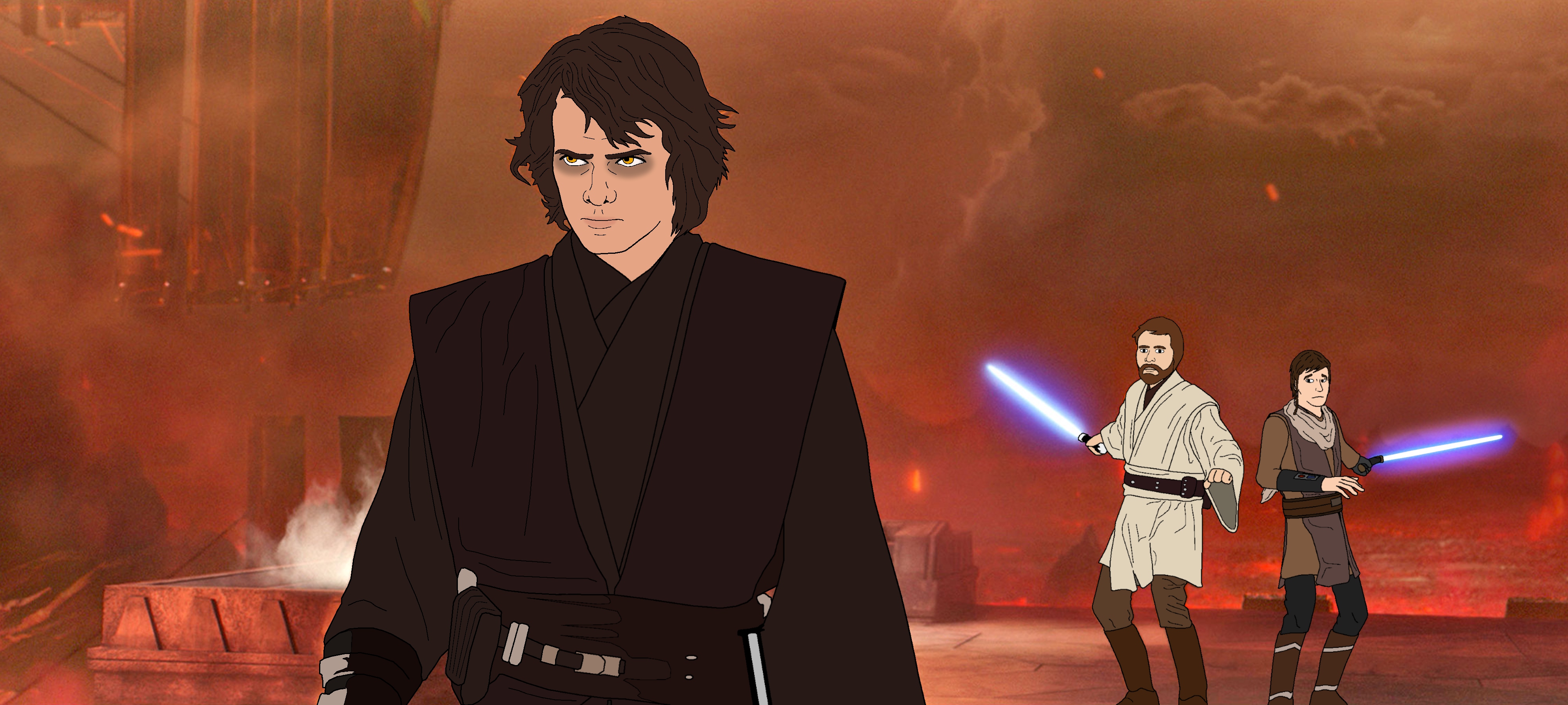 Duel On Mustafar Duel On Mustafar