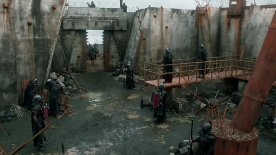 Inside Graymark's walls.