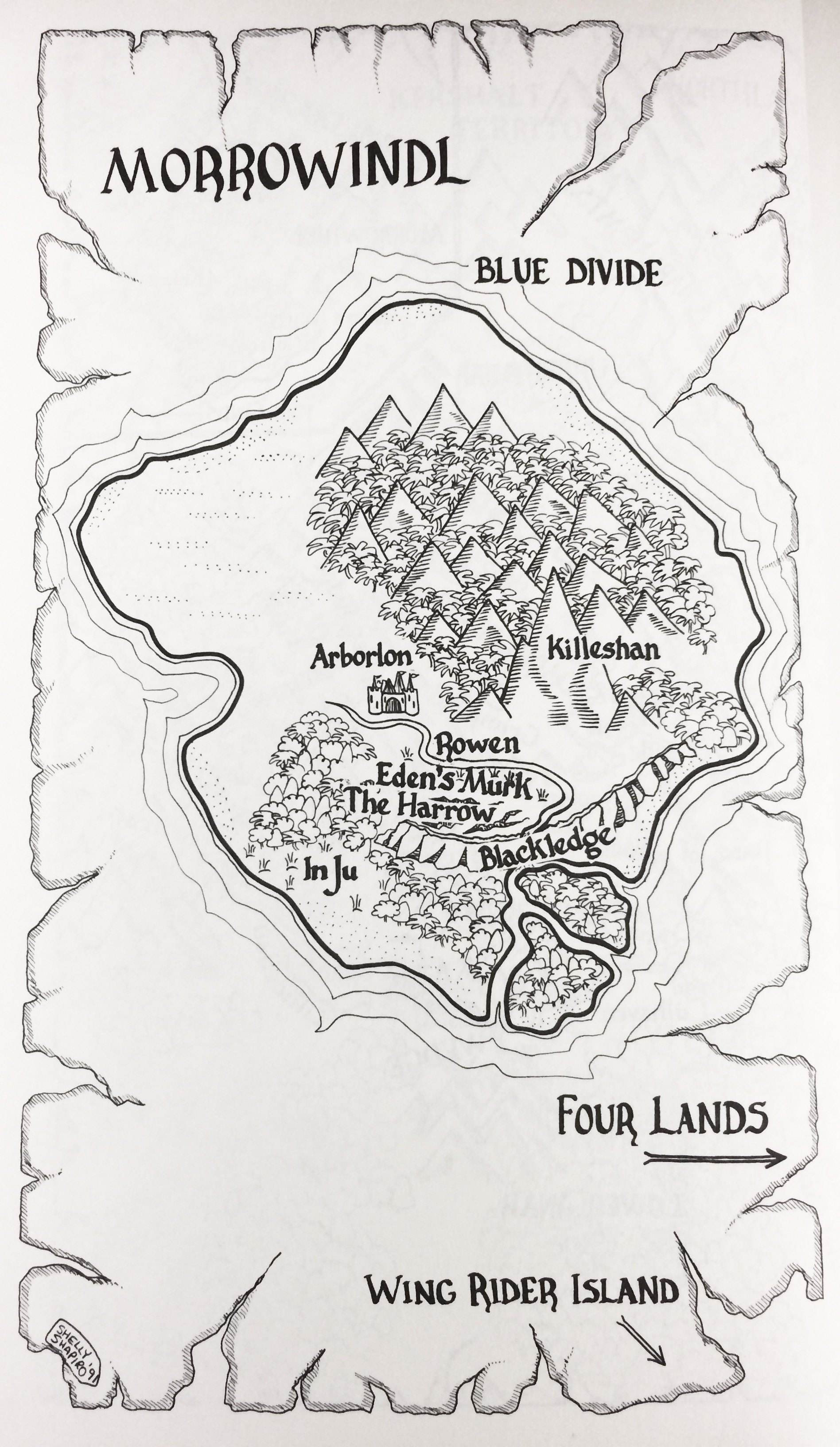 Elfstones Of Shannara Map Morrowindl | Shannara Wiki - Exploring The Magical World Of Shannara |  Fandom