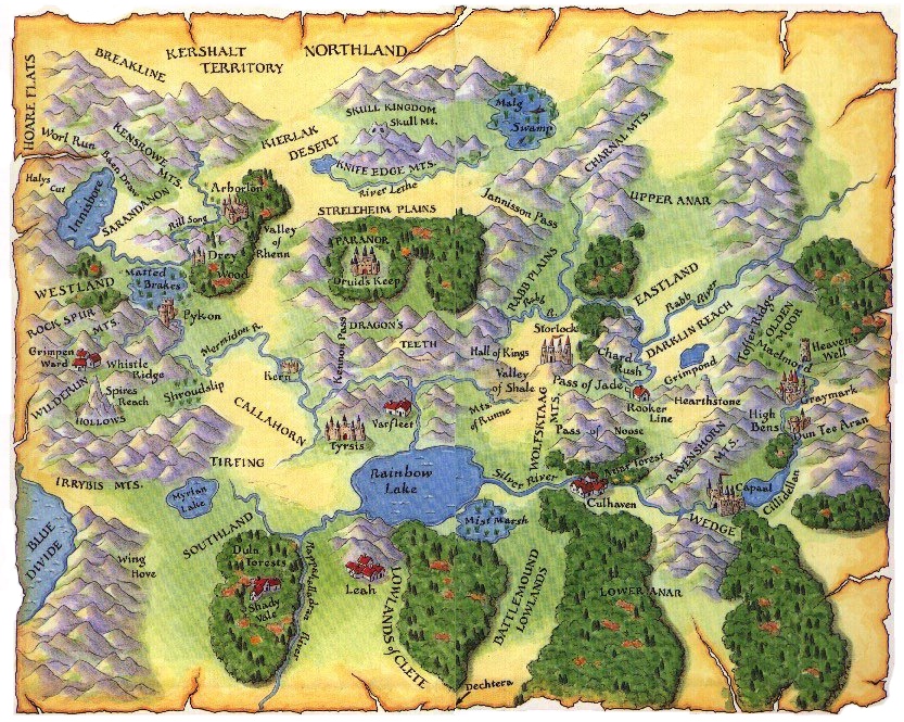 Elfstones Of Shannara Map Four Lands | Shannara Wiki - Exploring The Magical World Of Shannara |  Fandom