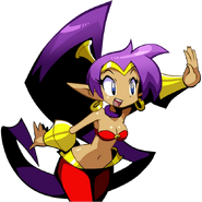 Shantae's greeting talk sprite