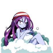 Risky Boots thinking in the bath