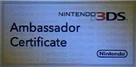 The 3DS Ambassador Programme was an attempt to bolster the 3DS disappointing sales.