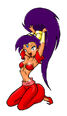 Shantae's kneeling (GBC)