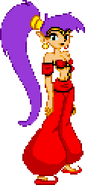 Shantae from the menu screen